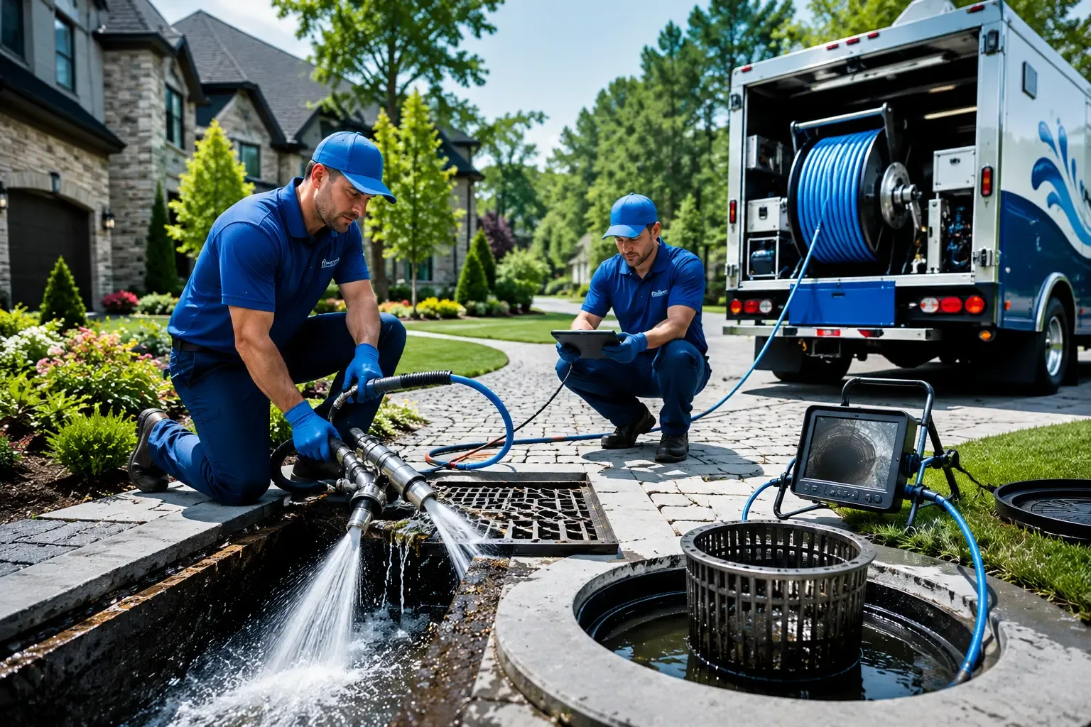 Local outdoor drain cleaning professionals in Springfield, VT